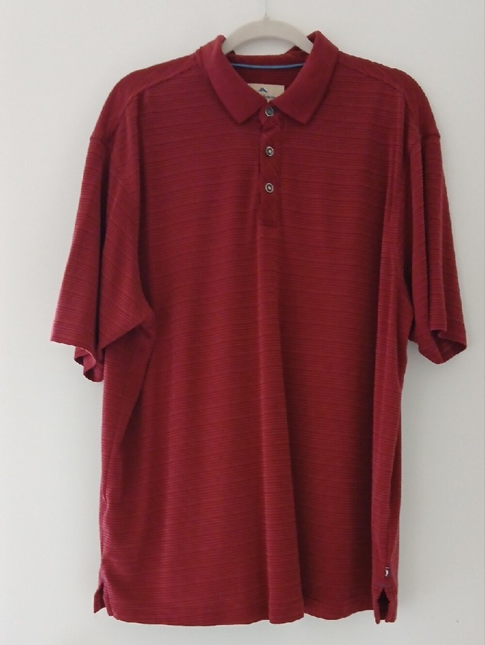 Tommy Bahama Men's Brick Red Polo Shirt